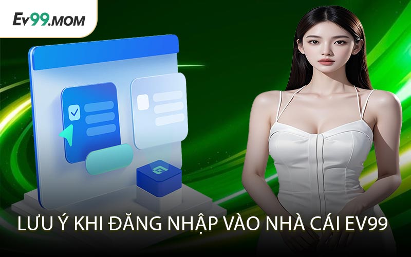 Lưu Ý Khi Đăng Nhập Vào Nhà Cái Ev99